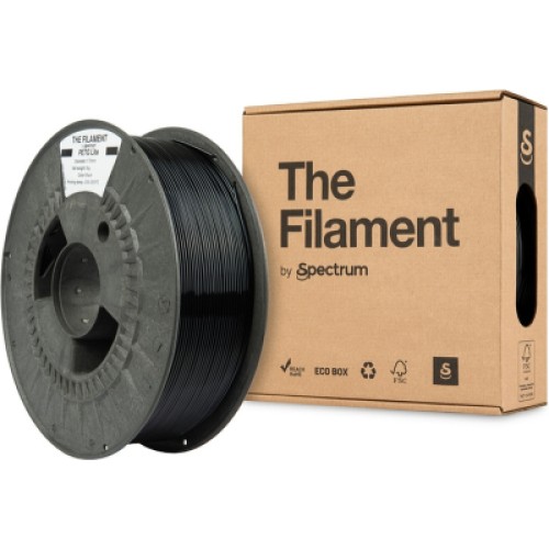 Пластик для 3D-принтера The Filament PETG Lite 1.75mm BLACK 1kg (TF-24245)