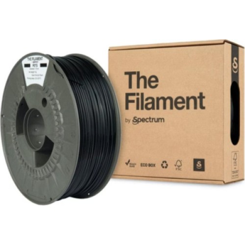 Пластик для 3D-принтера The Filament PETG 1.75mm MIDNIGHT BLACK 1kg (TF-24015)