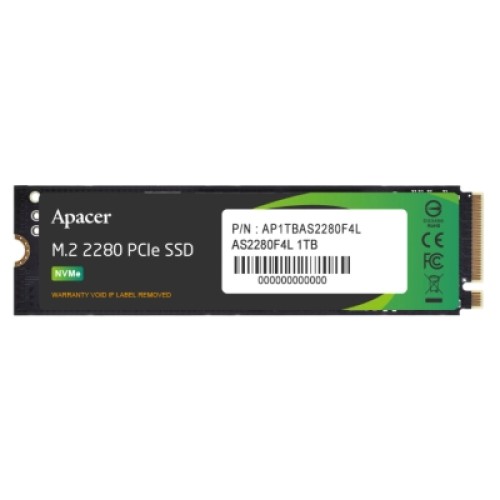 Накопитель SSD M.2 2280 1TB Apacer (AP1TBAS2280F4L-1)
