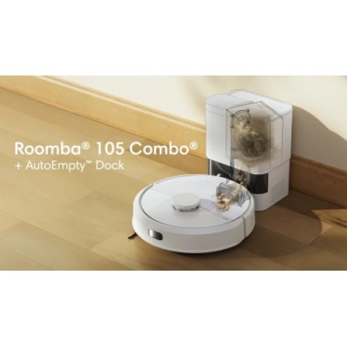 Пылесос iRobot Roomba Combo 105 (White) (y311240)