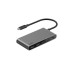Концентратор Belkin USB-C 5-in-1 2xUSB 3.0 + USB-C + PD + HDMI 2.0 4K60Hz gray (AVC022HQSGY)