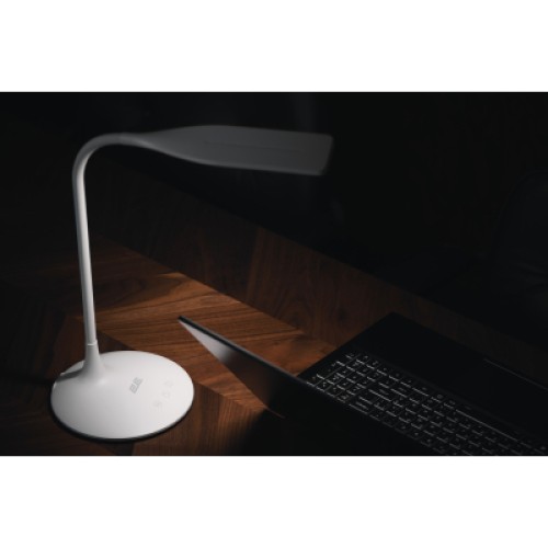 Настольная лампа 2E 7Вт 3000K 4000K 5700K 2200мАг USB-A без БЖ білий (2E-DL2240)