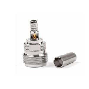Конектор N Type Female обжим RG58/RG142/RG223/LMR-195/3D-FB/SYV50-3 Voltronic (YT42114)