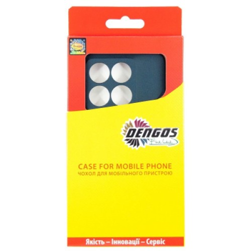 Чехол для мобильного телефона Dengos Carbon Motorola Edge 60 Fusion Blue (DG-TPU-CRBN-245)