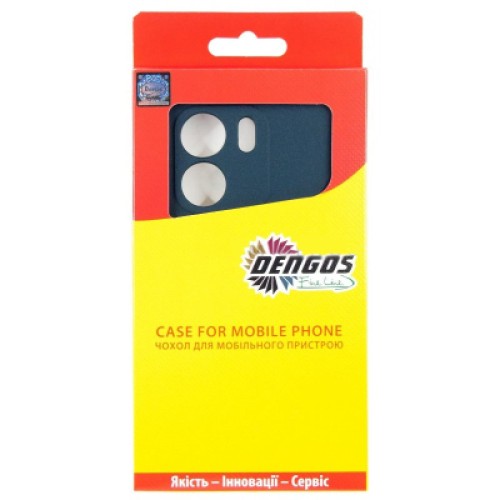 Чехол для мобильного телефона Dengos Carbon Motorola G06 Blue (DG-TPU-CRBN-241)