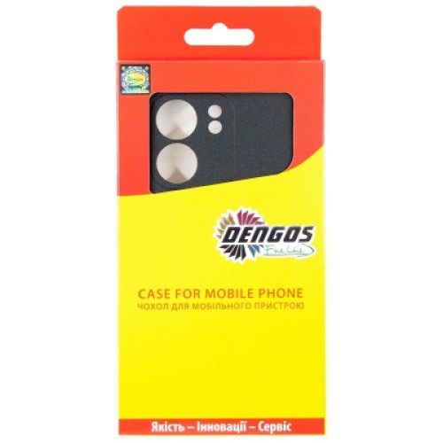 Чехол для мобильного телефона Dengos Carbon OPPO A5x Black (DG-TPU-CRBN-242)