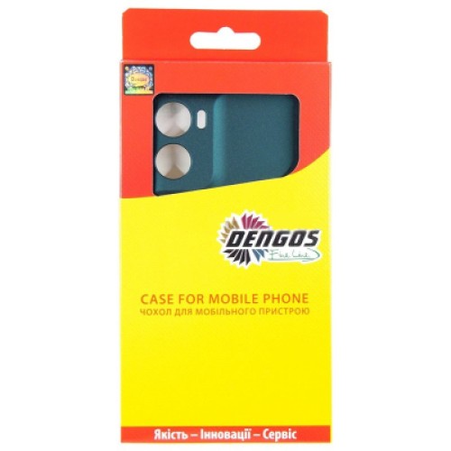 Чехол для мобильного телефона Dengos Soft Motorola G06 Green (DG-TPU-SOFT-84)