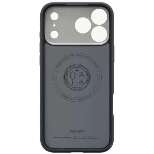 Чехол для мобильного телефона Spigen Nano Pop MagFit iPhone 17 Pro Max Black Sesame (ACS10262) Чехол для мобильного телефона Spigen Nano Pop MagFit iPhone 17 Pro Max Black Sesame (ACS10262)