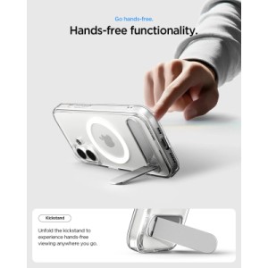 Чехол для мобильного телефона Spigen Ultra Hybrid S MagFit iPhone 17 Clear White (ACS09981)