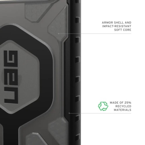 Чехол для мобильного телефона UAG Pathfinder Clear MagSafe Google Pixel 10 Pro XL Ash (614470113140)