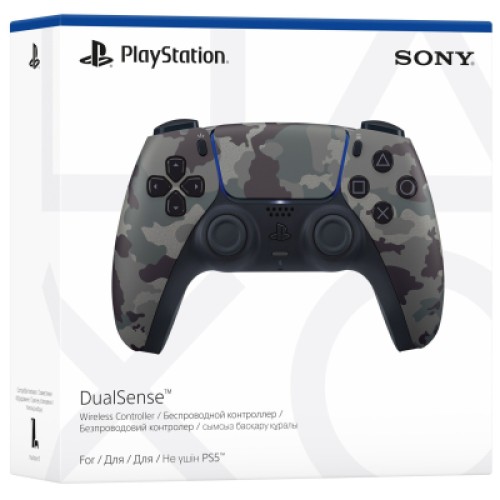 Геймпад Sony Playstation DualSense Bluetooth PS5 Grey Camo (1000050561) Геймпад Sony Playstation DualSense Bluetooth PS5 Grey Camo (1000050561)