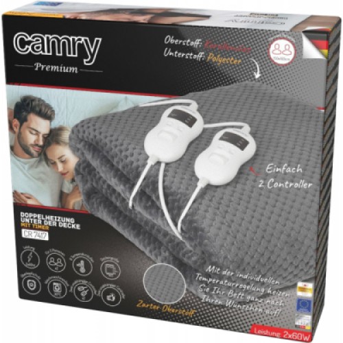Электрическая простыня Camry CR7417