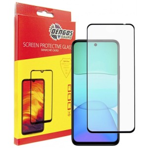 Стекло защитное Dengos Full Glue Xiaomi Redmi 13x 4G Black (TGFG-425)