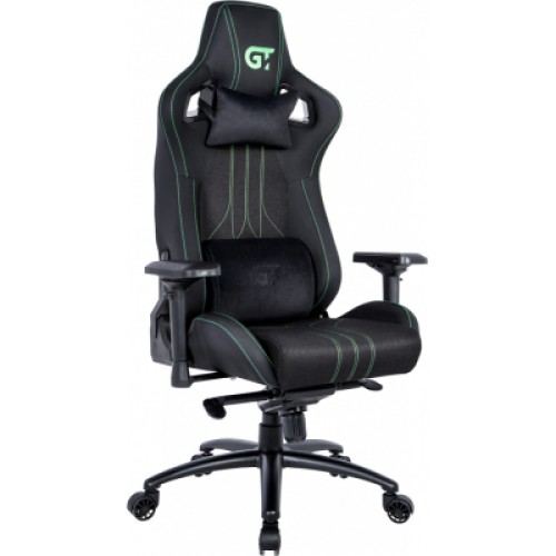 Кресло игровое GT Racer X-8006 Black/Green (X-8006 Fabric Black/Green) Кресло игровое GT Racer X-8006 Black/Green (X-8006 Fabric Black/Green)