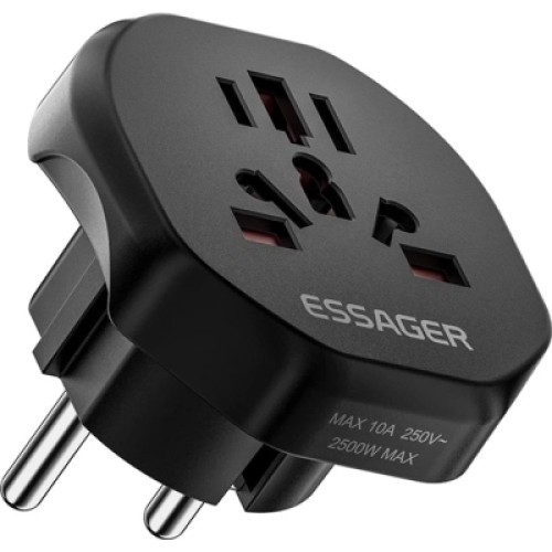 Переходник EU to global universal adapter Essager (ECTZH-YCB01-Z)