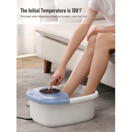 Массажная ванночка для ног NAIPO XKAM-SPA18 блакитний