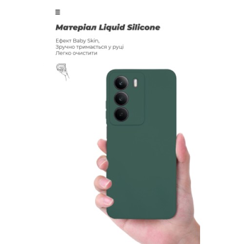 Чехол для мобильного телефона Armorstandart ICON Realme C73 5G Camera cover Dark Green (ARM88505)