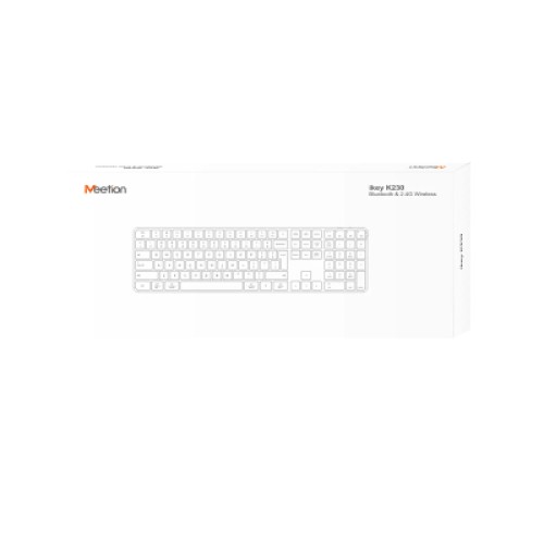 Клавиатура Meetion K230 Bluetooth/Wireless Black (MT-K230MW-A-RUA)