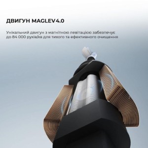 Электрическая зубная щетка Oclean X Ultra 20 Black (6970810557121)