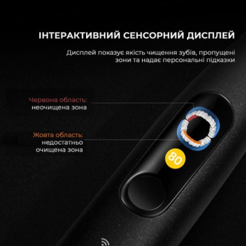 Электрическая зубная щетка Oclean X Ultra 20 Black (6970810557121)