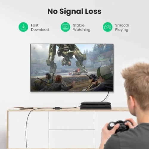 Сращиватель RJ-45 NW114 Ethernet Cable Extender Adapter Black Ugreen (20390)