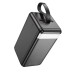 Батарея универсальная HOCO 90000mAh Element PD/20W, QC/FCP/SCP/AFC/22.5W, LCD, LED Lamp Black (J123D / 714778)