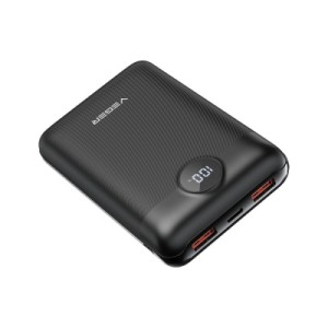 Батарея універсальна VEGER 20000mAh S20 22.5W PD/3/0 QC/3.0 black (6970453554198)