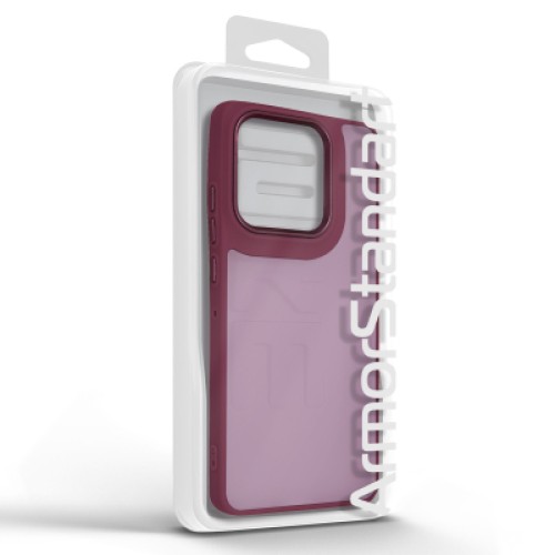 Чехол для мобильного телефона Armorstandart Frame Motorola G86 5G Wine Red (ARM87564)