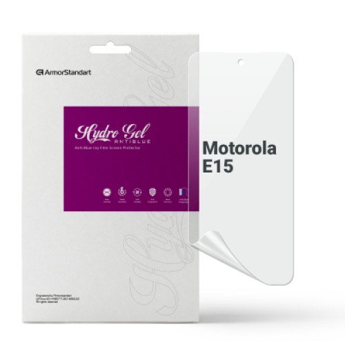 Пленка защитная Armorstandart hydrogel Anti-Blue Motorola E15 (ARM83136)