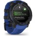 Смарт-часы Garmin Instinct 3, 45mm, AMOLED, Black with Bolt Blue Band, GPS смарт-годинник (010-02936-03)