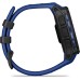 Смарт-часы Garmin Instinct 3, 45mm, AMOLED, Black with Bolt Blue Band, GPS смарт-годинник (010-02936-03)