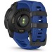 Смарт-часы Garmin Instinct 3, 45mm, AMOLED, Black with Bolt Blue Band, GPS смарт-годинник (010-02936-03)