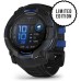 Смарт-часы Garmin Instinct 3, 50mm, AMOLED, Black with Bolt Blue Accents, GPS смарт-годинник (010-03020-03)