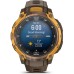 Смарт-часы Garmin Instinct Crossover AMOLED, BronzeSunburst/Cocoa, GPS смарт-годинник (010-03398-01)