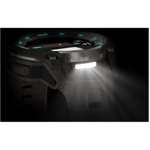 Смарт-часы Garmin Instinct Crossover AMOLED, Charcoal Grey/Charcoal Grey, GPS смарт-годинник (010-03398-00)