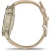 Смарт-часы Garmin Venu 4 (41mm), Beige w/ Lunar Gold + Leather, GPS смарт-годинник (010-03013-03)