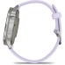 Смарт-часы Garmin Venu 4 (41mm), Gray w/ Silver + Periwinkle, GPS смарт-годинник (010-03013-01)