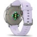 Смарт-часы Garmin Venu 4 (41mm), Gray w/ Silver + Periwinkle, GPS смарт-годинник (010-03013-01)