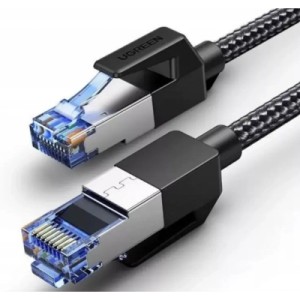 Патч-корд 20м, S/FTP cat 7 RJ-45 COPPER black Ugreen (U_30800)