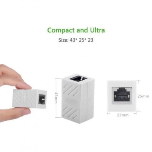 Сращиватель RJ45 8P8C White Ugreen (U_20311)