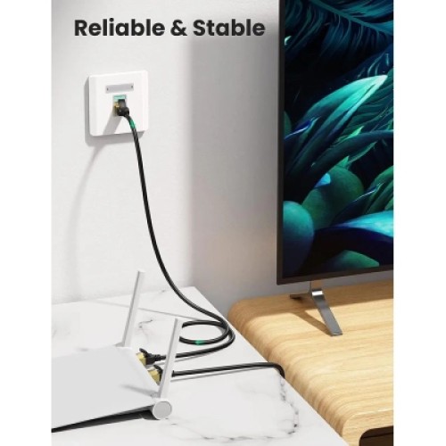 Патч-корд 3м, F/FTP cat 7 RJ-45 black Ugreen (U_11270) Патч-корд 3м, F/FTP cat 7 RJ-45 black Ugreen (U_11270)