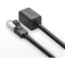 Патч-корд 5м F/UTP cat 6 RJ-45 extension black Ugreen (U_11283)
