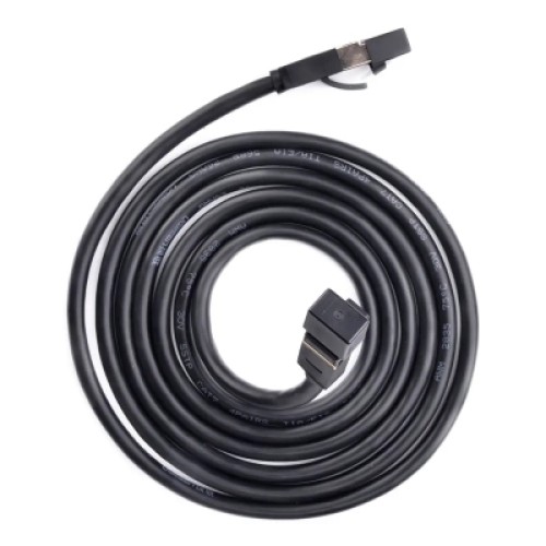 Патч-корд 5м, F/FTP cat 7 RJ-45 black Ugreen (U_11271) Патч-корд 5м, F/FTP cat 7 RJ-45 black Ugreen (U_11271)