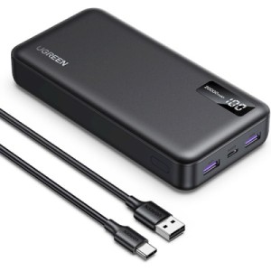 Батарея універсальна Ugreen 20000 mAh 22.5W Black (U_25683)