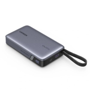 Батарея універсальна Ugreen 20000 mAh 67W Cable Space gray (U_55996B)