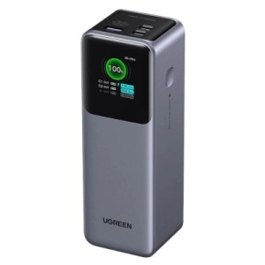 Батарея універсальна Ugreen 25000 mAh 200W Fast Charging Space Gray (U_35525B)