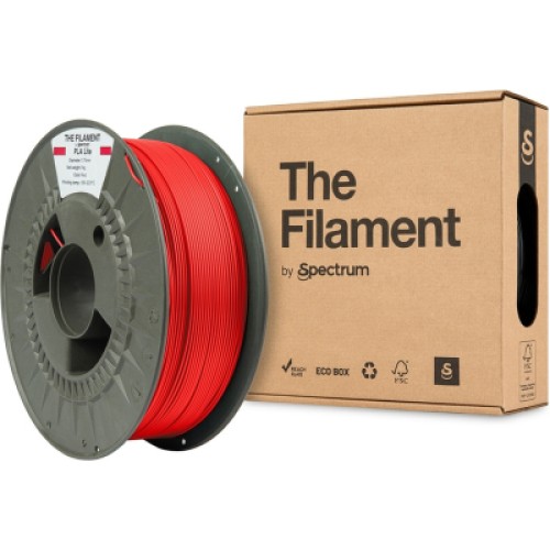 Пластик для 3D-принтера The Filament PLA Lite 1.75mm RED 1kg (TF-24219)