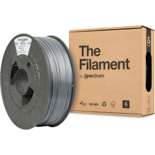 Пластик для 3D-принтера The Filament PLA Lite 1.75mm SILVER 1kg (TF-24234)