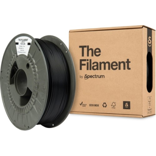 Пластик для 3D-принтера The Filament PLA Lite 1.75mm BLACK 1kg (TF-24224) Пластик для 3D-принтера The Filament PLA Lite 1.75mm BLACK 1kg (TF-24224)