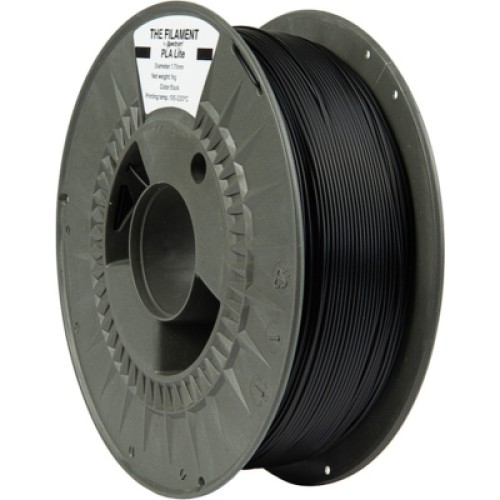 Пластик для 3D-принтера The Filament PLA Lite 1.75mm BLACK 1kg (TF-24224) Пластик для 3D-принтера The Filament PLA Lite 1.75mm BLACK 1kg (TF-24224)